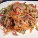 Arroz Thai con verduras y pollo