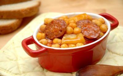 garbanzo con chorizo