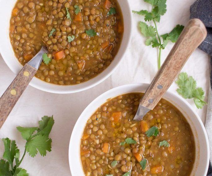 lentejas pardinas veganas