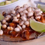 tacos de cerdo con alubias del pilar
