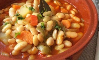 Fabas con verduras
