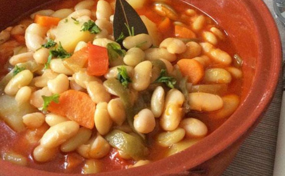Fabas con verduras