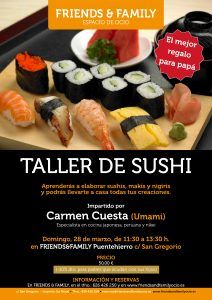 taller sushi friends&family