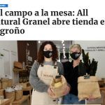 La evolución de All Natural Granel no ha seguido el recorrido habitual de cualquier comercio en plena era digital. Esta tienda de venta de productos naturales a granel dio sus primeros pasos en plena pandemia y en formato ‘online‘. Ahora, casi dos años después, el salto ha sido todavía mayor y lo que comenzó como una idea de negocio ante las adversidades ya cuenta con un local para encontrarse cara a cara con aquellos clientes que velan por una alimentación saludable y de kilómetro cero.